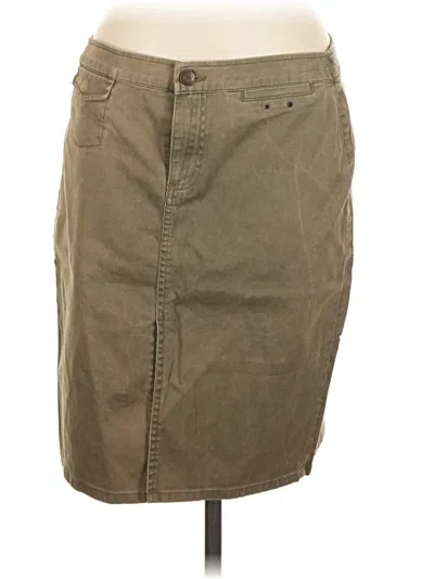 Pre-owned Earl Jean Casual Skirt In Brown