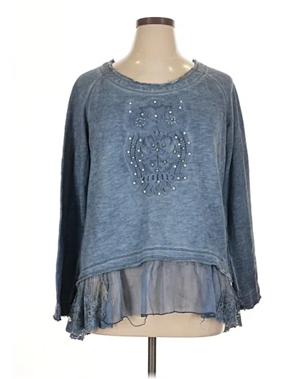 Pre-owned Earl Jean Pullover Sweater In Blue