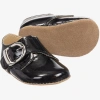EARLY DAYS BOYS BLACK PATENT PRE-WALKER SHOES