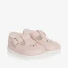 EARLY DAYS GIRLS PINK FAUX LEATHER T-BAR SHOES