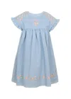 Early Sunday Lila Girls Dress Ocean Blue