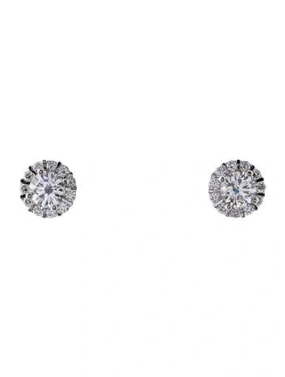 Pre-owned Earrings 10k 2.58ctw Lab-grown Diamond Stud  In Multi