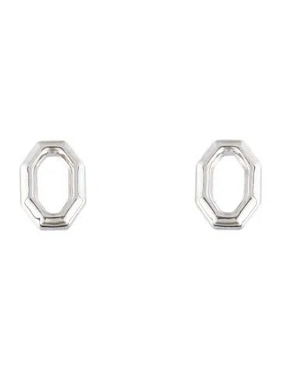 Pre-owned Earrings 10k Geometric Drop  In Multi