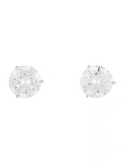 Pre-owned Earrings 14k 10.00ctw Lab-grown Diamond Stud  In Multi