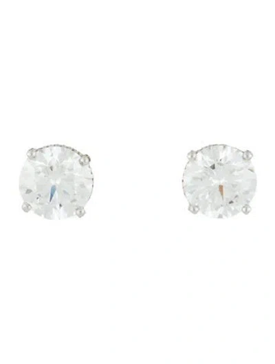 Pre-owned Earrings 14k 10.02ctw Lab-grown Diamond Stud  In Multi