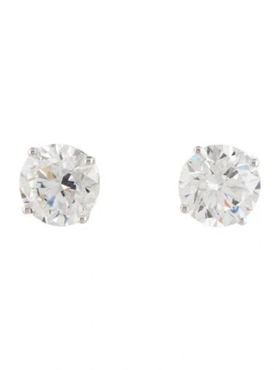 Pre-owned Earrings 14k 10.08ctw Lab-grown Diamond Stud  In Multi