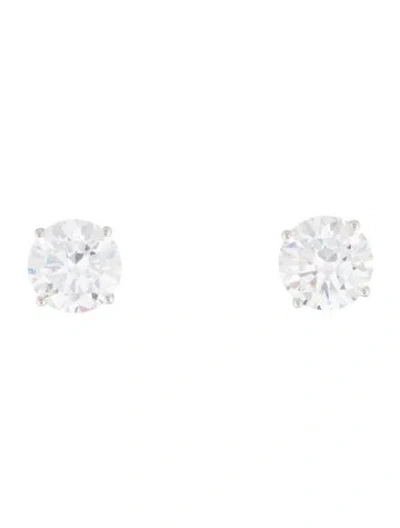 Pre-owned Earrings 14k 10.08ctw Lab-grown Diamond Stud  In Multi