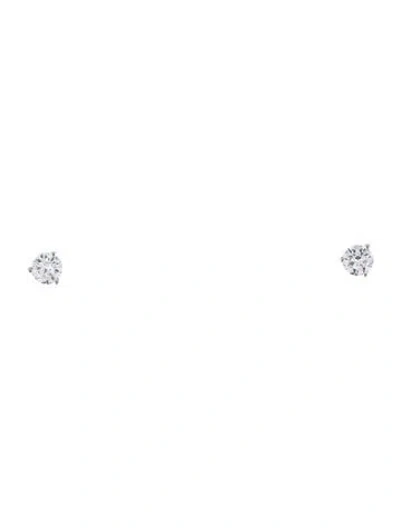 Pre-owned Earrings 14k 1.00ctw Lab-grown Diamond Martini Stud  In Multi