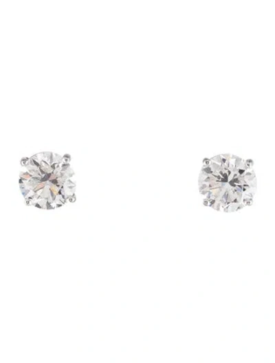 Pre-owned Earrings 14k 1.00ctw Lab-grown Diamond Stud  In Multi