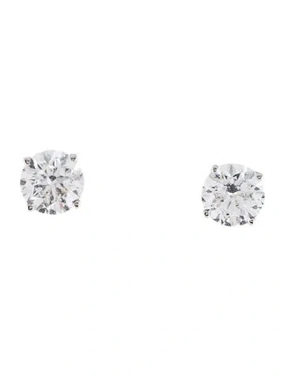 Pre-owned Earrings 14k 1.00ctw Lab-grown Diamond Stud  In Multi