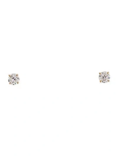 Pre-owned Earrings 14k 1.00ctw Lab-grown Diamond Stud  In Multi