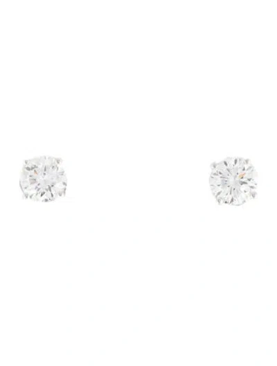 Pre-owned Earrings 14k 1.00ctw Lab-grown Diamond Stud  In Multi