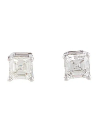 Pre-owned Earrings 14k 1.00ctw Lab-grown Diamond Stud  In Multi