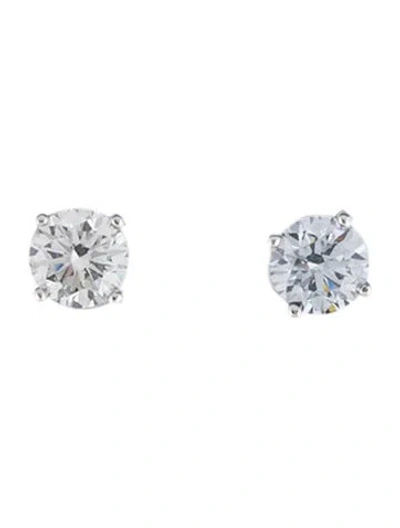 Pre-owned Earrings 14k 1.00ctw Lab-grown Diamond Stud  In Multi