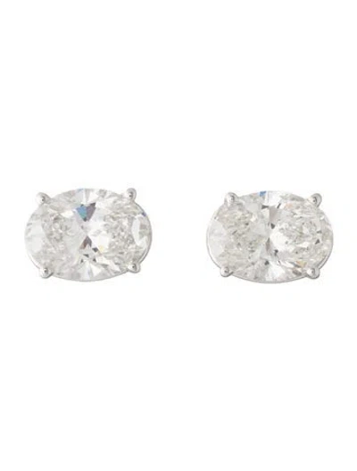 Pre-owned Earrings 14k 10.13ctw Lab-grown Diamond Stud  In Multi