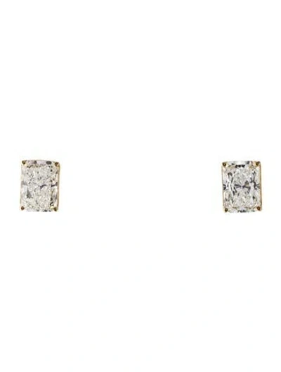 Pre-owned Earrings 14k 10.19ctw Lab-grown Diamond Stud  In Multi