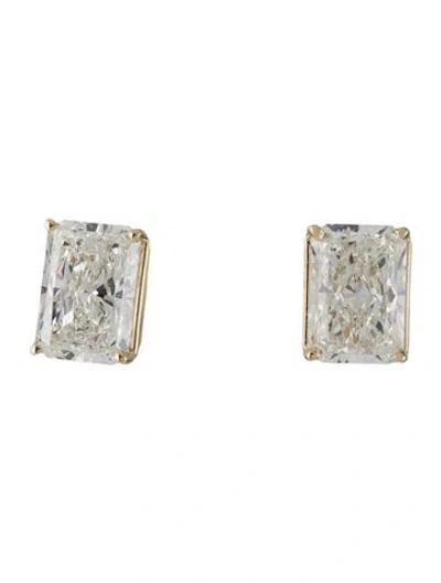 Pre-owned Earrings 14k 10.19ctw Lab-grown Diamond Stud  In Multi