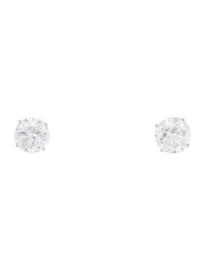 Pre-owned Earrings 14k 1.04ctw Lab-grown Diamond Stud  In Multi