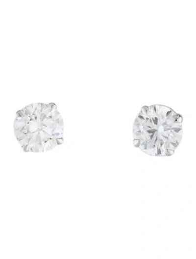 Pre-owned Earrings 14k 1.04ctw Lab-grown Diamond Stud  W/ Tags In Multi