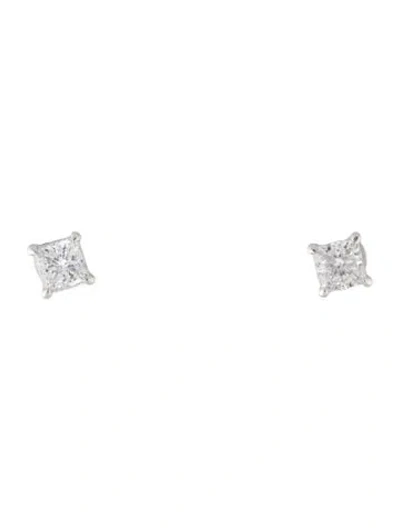 Pre-owned Earrings 14k 1.07ctw Lab-grown Diamond Studs In Multi