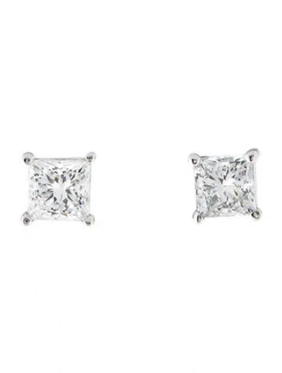 Pre-owned Earrings 14k 1.09ctw Lab-grown Diamond Stud  In Multi