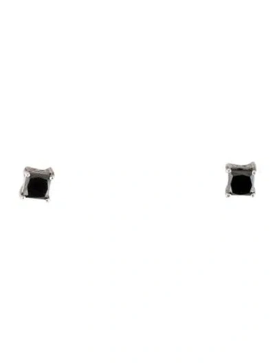 Pre-owned Earrings 14k 1.12ctw Diamond Studs In Multi
