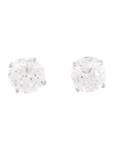 Pre-owned Earrings 14k 1.30ctw Diamond Stud  In Multi