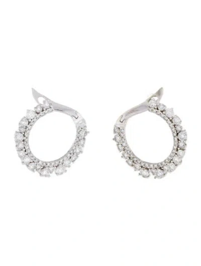 Pre-owned Earrings 14k 1.33ctw Diamond In Multi