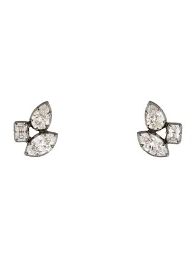 Pre-owned Earrings 14k 1.40ctw Lab-grown Diamond Stud  In Multi