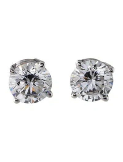 Pre-owned Earrings 14k 1.40ctw Lab-grown Diamond Studs In Multi