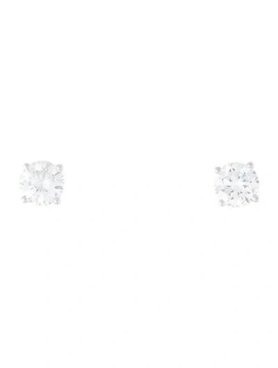Pre-owned Earrings 14k 1.40ctw Lab-grown Diamond Studs In Multi