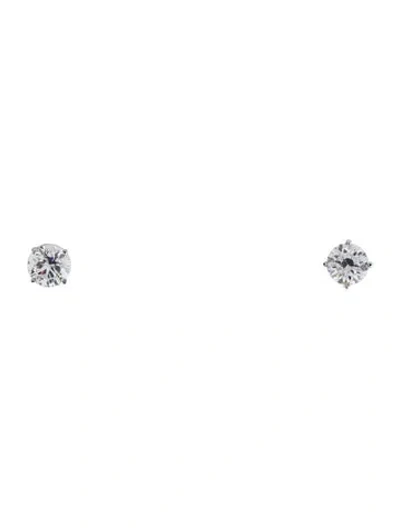Pre-owned Earrings 14k 1.50ctw Lab-grown Diamond Stud Earring In Multi