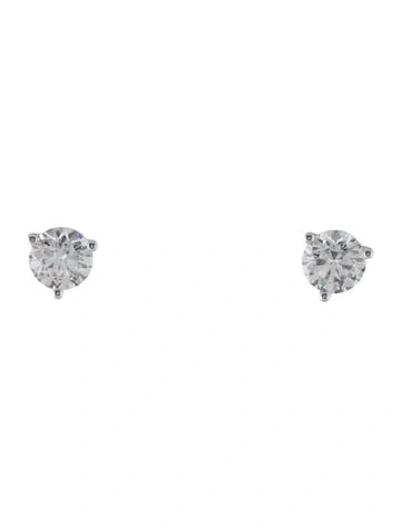 Pre-owned Earrings 14k 1.50ctw Lab-grown Diamond Stud  In Multi