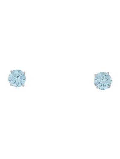Pre-owned Earrings 14k 1.50ctw Lab-grown Diamond Stud  In Multi