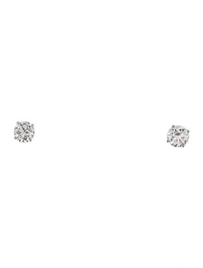 Pre-owned Earrings 14k 1.50ctw Lab-grown Diamond Stud  In Multi