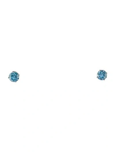 Pre-owned Earrings 14k 1.50ctw Lab-grown Diamond Stud  In Multi