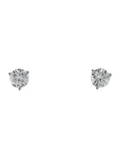 Pre-owned Earrings 14k 1.50ctw Lab-grown Diamond Stud  In Multi