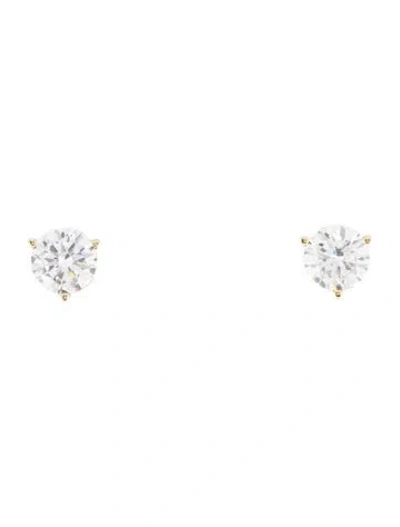 Pre-owned Earrings 14k 1.50ctw Lab-grown Diamond Stud  In Multi