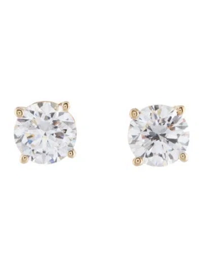 Pre-owned Earrings 14k 1.50ctw Lab-grown Diamond Stud  In Multi