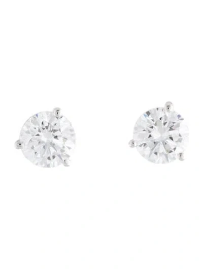 Pre-owned Earrings 14k 1.50ctw Lab-grown Diamond Stud  In Multi