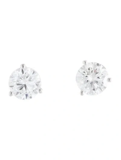 Pre-owned Earrings 14k 1.50ctw Lab-grown Diamond Stud  In Multi