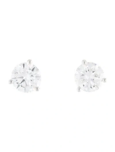 Pre-owned Earrings 14k 1.50ctw Lab-grown Diamond Stud  In Multi