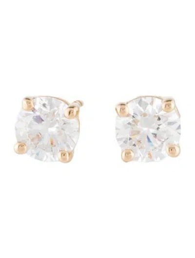 Pre-owned Earrings 14k 1.50ctw Lab-grown Diamond Stud  In Multi