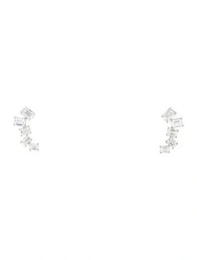 Pre-owned Earrings 14k 1.68ctw Diamond Drop  In Multi