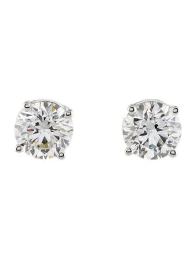 Pre-owned Earrings 14k 1.90ctw Lab-grown Diamond Stud  In Multi