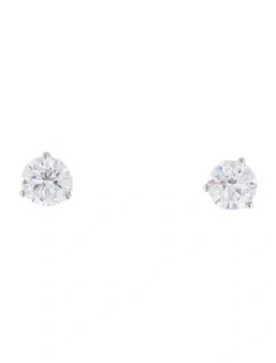 Pre-owned Earrings 14k 1.94ctw Lab-grown Diamond Stud  In Multi