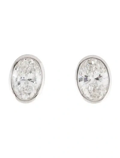 Pre-owned Earrings 14k 1.95ctw Lab-grown Diamond Stud  In Multi