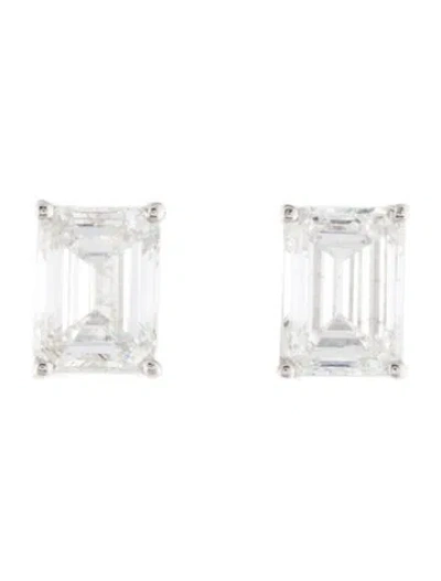 Pre-owned Earrings 14k 1.96ctw Lab-grown Diamond Stud  In Multi