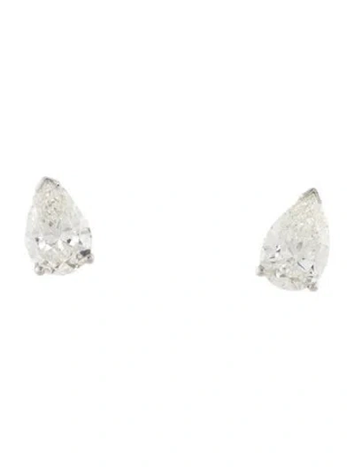 Pre-owned Earrings 14k 1.96ctw Lab-grown Diamond Stud  In Multi