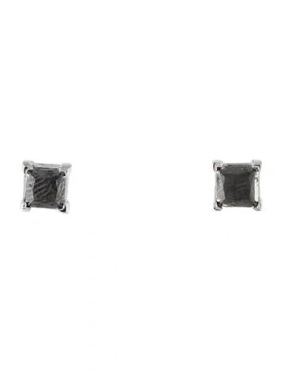 Pre-owned Earrings 14k 2.00ctw Diamond Stud  In Multi